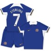 Officiële Voetbalshirt + Korte Broek Chelsea Sterling 7 Thuis 2023-24 - Kids